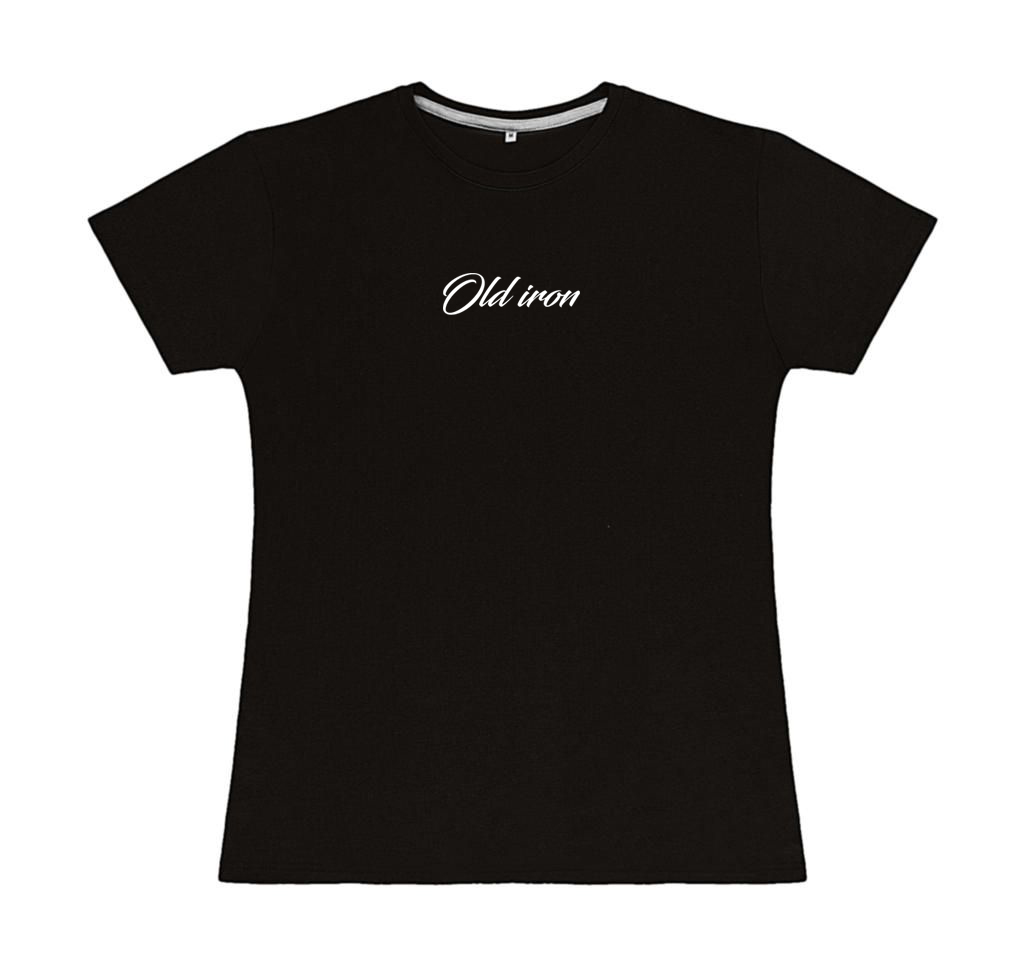 Dámské tričko OLD IRON “Minimal” černé