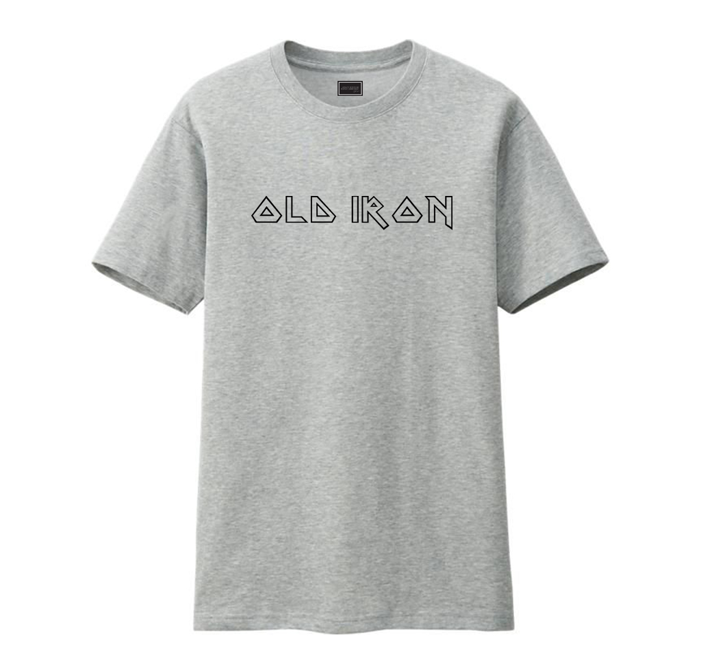 Tričko OLD IRON “Oversized” šedé