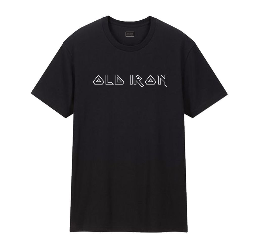 Tričko OLD IRON “Oversized” černé