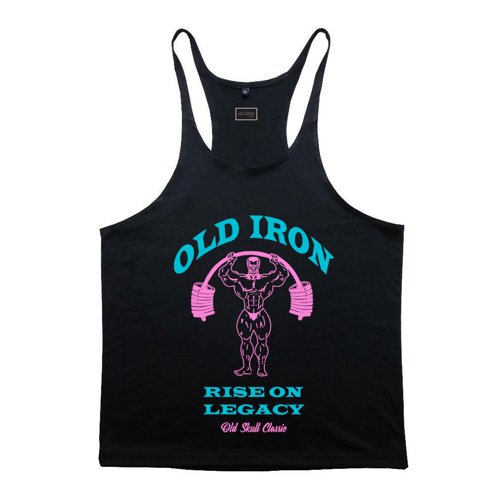 Tílko OLD IRON “Old Skull Vice” černé