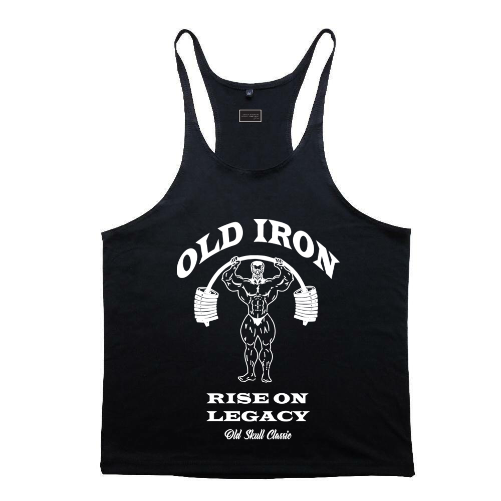 Tílko OLD IRON “Old Skull” černé