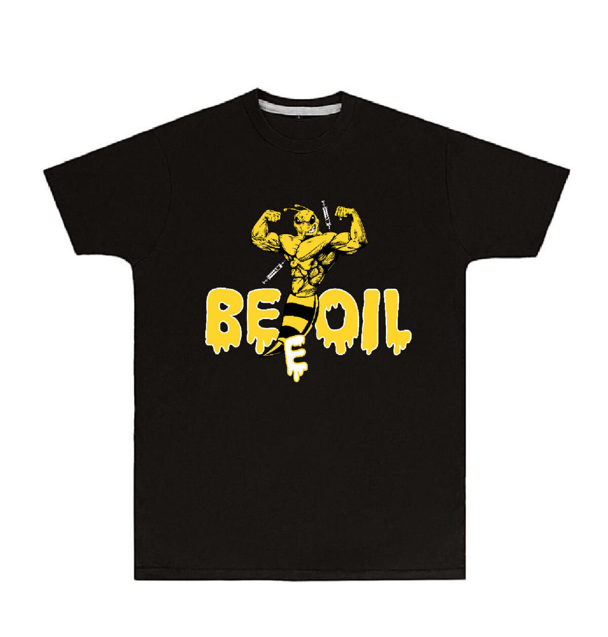 Tričko “BE(e) OIL” černé