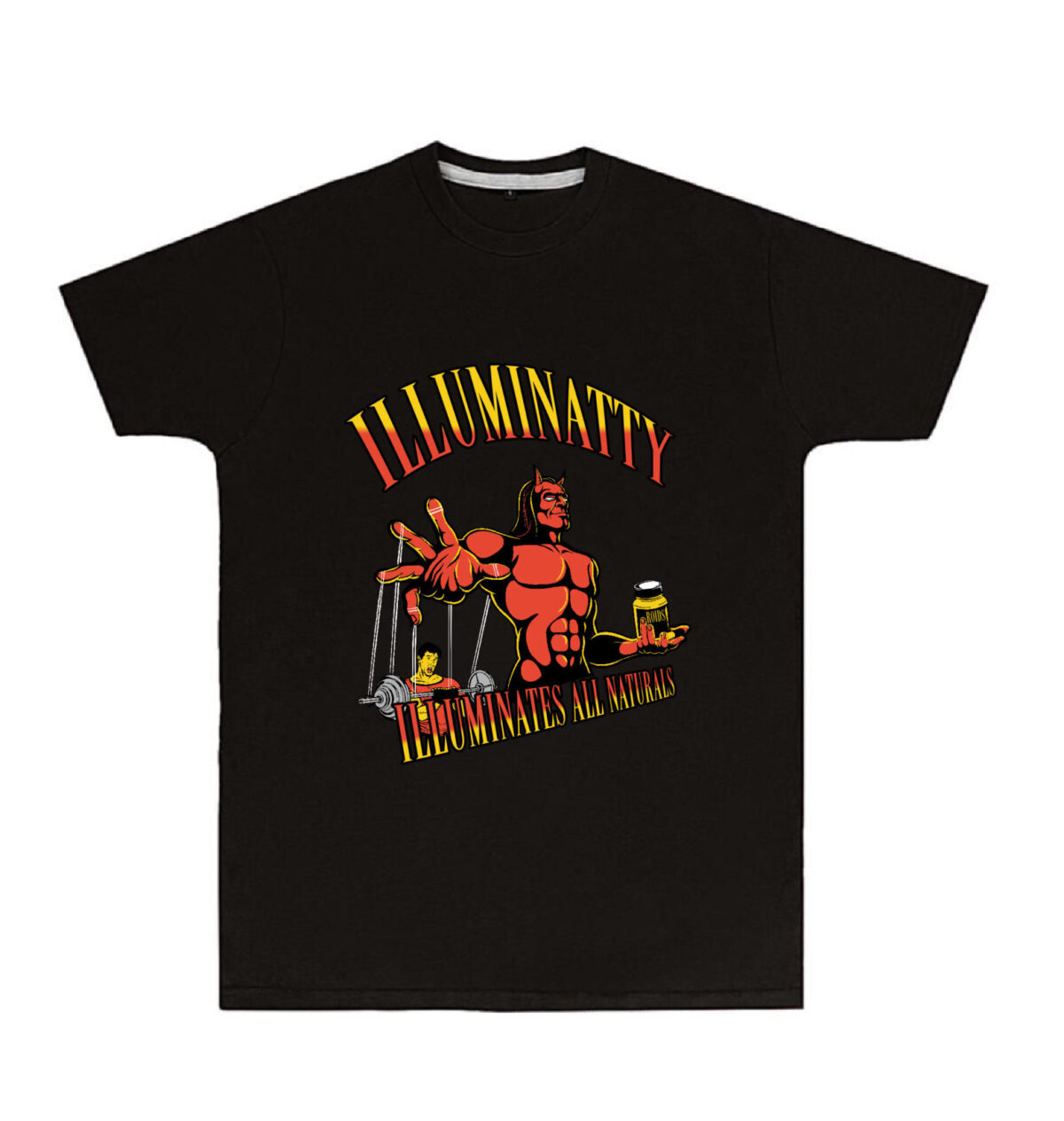 Tričko “Illuminatty” černé